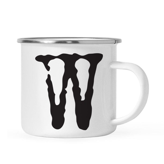 Andaz Press 11oz Typewriter Monogram Campfire Coffee Mug-Set of 1-Andaz Press-A-