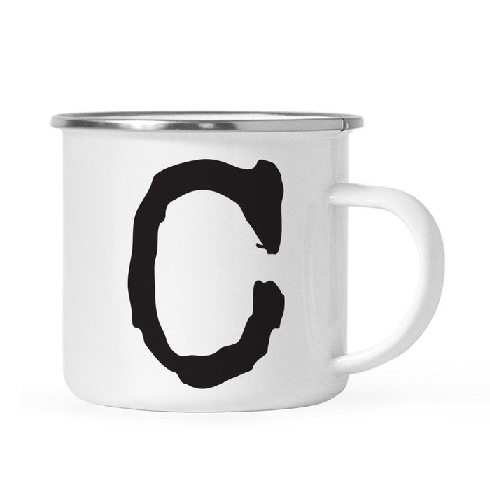 Andaz Press 11oz Typewriter Monogram Campfire Coffee Mug-Set of 1-Andaz Press-A-