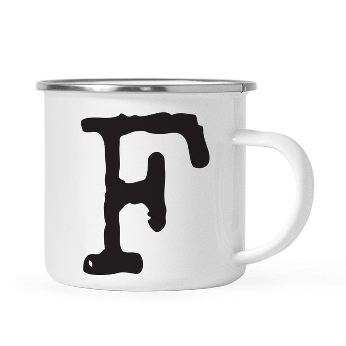 Andaz Press 11oz Typewriter Monogram Campfire Coffee Mug-Set of 1-Andaz Press-F-