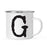 Andaz Press 11oz Typewriter Monogram Campfire Coffee Mug-Set of 1-Andaz Press-G-