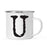 Andaz Press 11oz Typewriter Monogram Campfire Coffee Mug-Set of 1-Andaz Press-U-