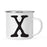 Andaz Press 11oz Typewriter Monogram Campfire Coffee Mug-Set of 1-Andaz Press-X-
