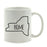 Andaz Press 11oz US State Shape Home Layout Coffee Mug-Set of 1-Andaz Press-Alabama-