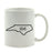Andaz Press 11oz US State Shape Home Layout Coffee Mug-Set of 1-Andaz Press-Alabama-