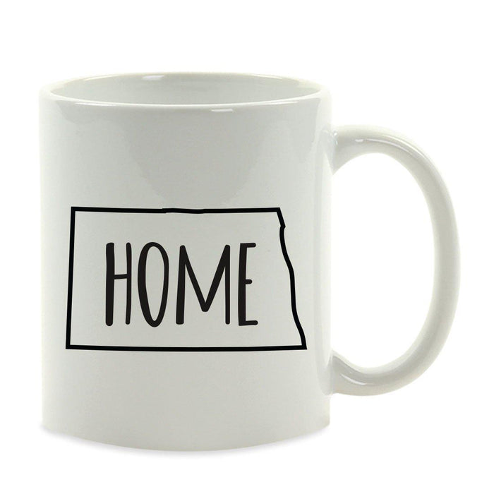 Andaz Press 11oz US State Shape Home Layout Coffee Mug-Set of 1-Andaz Press-Alabama-