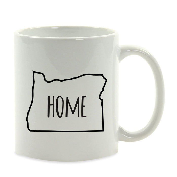 Andaz Press 11oz US State Shape Home Layout Coffee Mug-Set of 1-Andaz Press-Alabama-