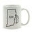 Andaz Press 11oz US State Shape Home Layout Coffee Mug-Set of 1-Andaz Press-Alabama-