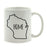 Andaz Press 11oz US State Shape Home Layout Coffee Mug-Set of 1-Andaz Press-Alabama-