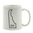 Andaz Press 11oz US State Shape Home Layout Coffee Mug-Set of 1-Andaz Press-Delaware-