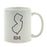 Andaz Press 11oz US State Shape Home Layout Coffee Mug-Set of 1-Andaz Press-New Jersey-