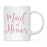 Andaz Press 11oz Wedding Faux Pink Glitter Coffee Mug-Set of 1-Andaz Press-Bride-