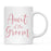 Andaz Press 11oz Wedding Faux Pink Glitter Coffee Mug-Set of 1-Andaz Press-Aunt of the Groom-