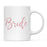 Andaz Press 11oz Wedding Faux Pink Glitter Coffee Mug-Set of 1-Andaz Press-Bride-