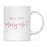 Andaz Press 11oz Wedding Faux Pink Glitter Coffee Mug-Set of 1-Andaz Press-Will You Marry Me-