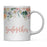 Andaz Press 11oz Wedding Peach Flowers Florals Roses Coffee Mug-Set of 1-Andaz Press-Bride-