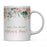 Andaz Press 11oz Wedding Peach Flowers Florals Roses Coffee Mug-Set of 1-Andaz Press-Bride-