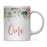 Andaz Press 11oz Wedding Peach Flowers Florals Roses Coffee Mug-Set of 1-Andaz Press-Oma-