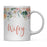 Andaz Press 11oz Wedding Peach Flowers Florals Roses Coffee Mug-Set of 1-Andaz Press-Wifey-