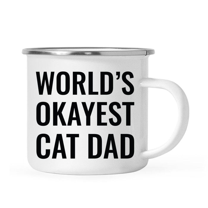 Andaz Press 11oz World's Okayest Family Campfire Coffee Mug-Set of 1-Andaz Press-Cat Dad-