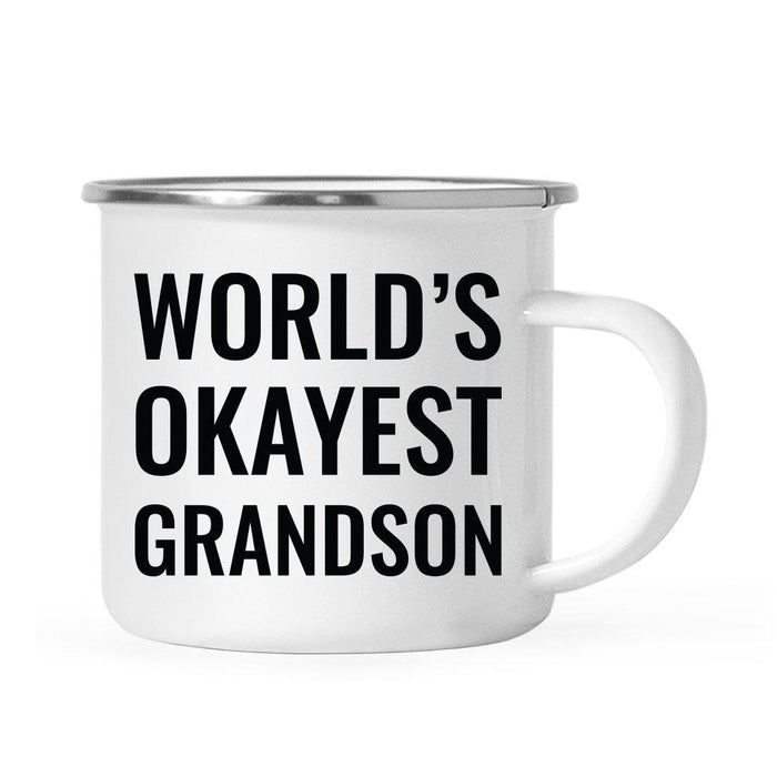 Andaz Press 11oz World's Okayest Family Campfire Coffee Mug-Set of 1-Andaz Press-Grandson-