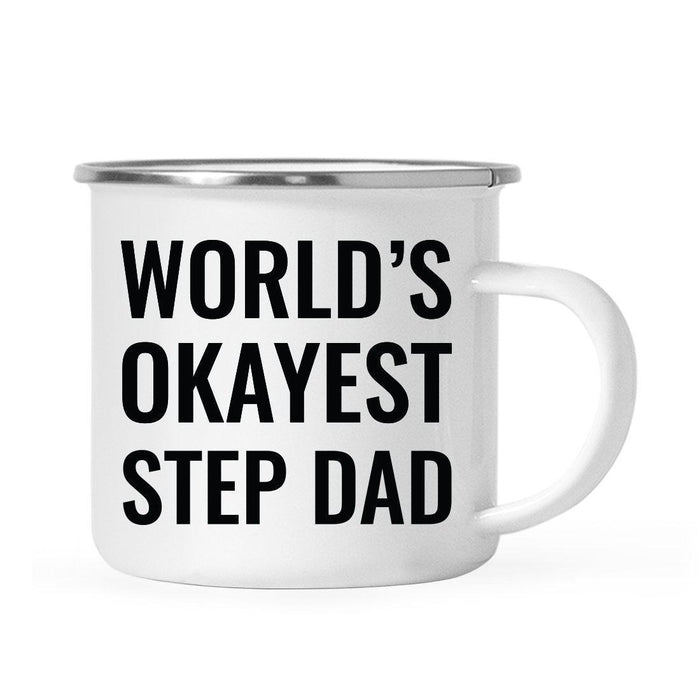 Andaz Press 11oz World's Okayest Family Campfire Coffee Mug-Set of 1-Andaz Press-Step Dad-
