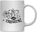 Andaz Press 11oz. Coffee Mug, No Tricks Just Treats-Set of 1-Andaz Press-No Tricks Just Treats-