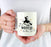Andaz Press 11oz. Coffee Mug, The Witch is in-Set of 1-Andaz Press-The Witch is in-