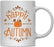 Andaz Press 11oz. Fall Autumn Hot Chocolate Coffee Mug, Happy Autumn-Set of 1-Andaz Press-Happy Autumn-