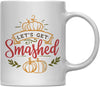 Andaz Press 11oz. Fall Hot Chocolate Funny Mug, Let's Get Smashed, Pumpkins-Set of 1-Andaz Press-Let's Get Smashed, Pumpkins-