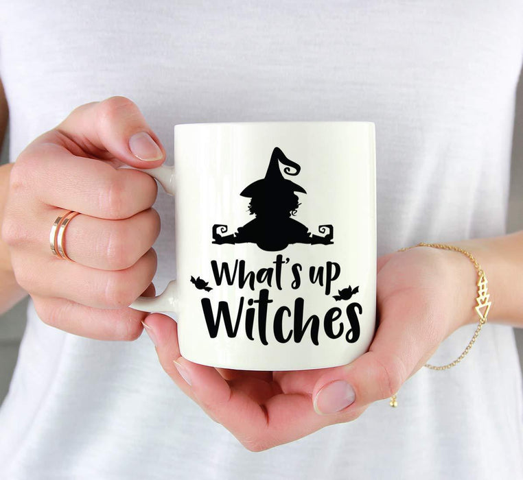 Andaz Press 11oz. Halloween Coffee Mug, What's Up Witches-Set of 1-Andaz Press-What's Up Witches-