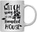 Andaz Press 11oz. Halloween Coffee Mug, Which Way to The Haunted House-Set of 1-Andaz Press-Which Way to The Haunted House-