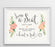 Andaz Press 8.5" x 11" Floral Roses Wedding Party Signs-Set of 1-Andaz Press-Mr. & Mrs.-