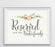 Andaz Press 8.5" x 11" Floral Roses Wedding Party Signs-Set of 1-Andaz Press-Mr. & Mrs.-