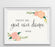 Andaz Press 8.5" x 11" Floral Roses Wedding Party Signs-Set of 1-Andaz Press-Mr. & Mrs.-