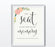 Andaz Press 8.5" x 11" Floral Roses Wedding Party Signs-Set of 1-Andaz Press-Mr. & Mrs.-