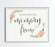 Andaz Press 8.5" x 11" Floral Roses Wedding Party Signs-Set of 1-Andaz Press-Mr. & Mrs.-
