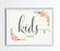 Andaz Press 8.5" x 11" Floral Roses Wedding Party Signs-Set of 1-Andaz Press-Mr. & Mrs.-