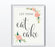 Andaz Press 8.5" x 11" Floral Roses Wedding Party Signs-Set of 1-Andaz Press-Mr. & Mrs.-