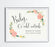 Andaz Press 8.5" x 11" Floral Roses Wedding Party Signs-Set of 1-Andaz Press-Mr. & Mrs.-