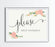 Andaz Press 8.5" x 11" Floral Roses Wedding Party Signs-Set of 1-Andaz Press-Mr. & Mrs.-