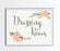 Andaz Press 8.5" x 11" Floral Roses Wedding Party Signs-Set of 1-Andaz Press-Mr. & Mrs.-