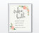 Andaz Press 8.5" x 11" Floral Roses Wedding Party Signs-Set of 1-Andaz Press-Mr. & Mrs.-