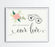 Andaz Press 8.5" x 11" Floral Roses Wedding Party Signs-Set of 1-Andaz Press-Mr. & Mrs.-