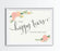 Andaz Press 8.5" x 11" Floral Roses Wedding Party Signs-Set of 1-Andaz Press-Mr. & Mrs.-