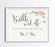 Andaz Press 8.5" x 11" Floral Roses Wedding Party Signs-Set of 1-Andaz Press-Mr. & Mrs.-