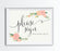 Andaz Press 8.5" x 11" Floral Roses Wedding Party Signs-Set of 1-Andaz Press-Mr. & Mrs.-