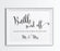 Andaz Press 8.5 x 11-Inch Formal Black & White Wedding Party Signs-Set of 1-Andaz Press-Mr. & Mrs.-
