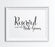 Andaz Press 8.5 x 11-Inch Formal Black & White Wedding Party Signs-Set of 1-Andaz Press-Mr. & Mrs.-