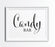 Andaz Press 8.5 x 11-Inch Formal Black & White Wedding Party Signs-Set of 1-Andaz Press-Candy Bar-