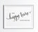 Andaz Press 8.5 x 11-Inch Formal Black & White Wedding Party Signs-Set of 1-Andaz Press-For Happy Tears Tissue-
